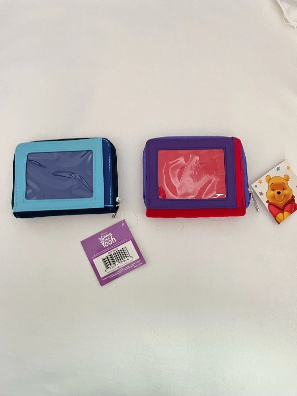 Vintage Disney Winnie the Pooh Plush Wallet - Y2K Deadstock